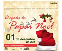 Chegada do Papai Noel tem data marcada